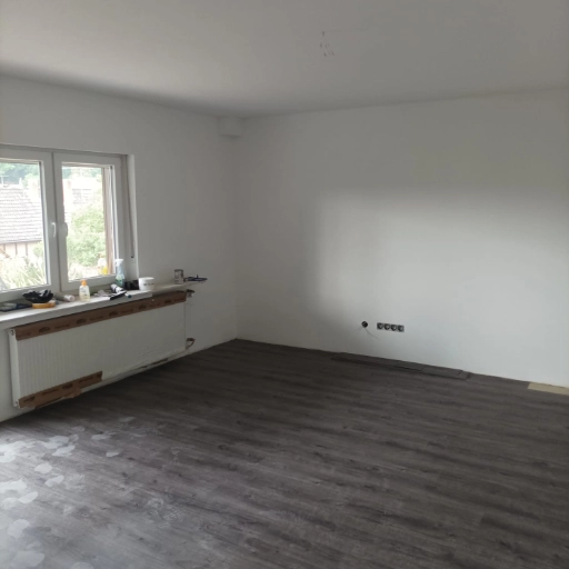 Vorher nachher Sanierung Wohnzimmer